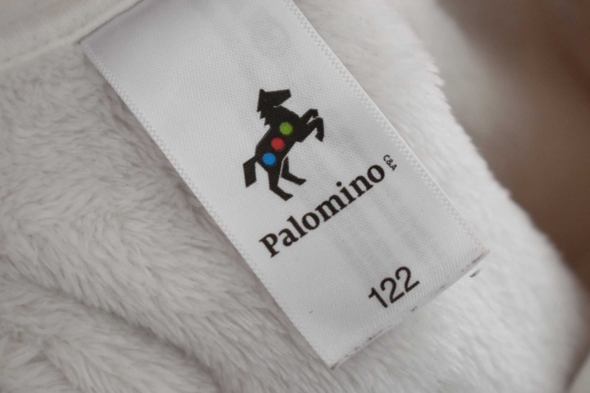 Bluza 122 polarowa pluszowa piżama ciepła nadruk zimowa świąteczna C&A