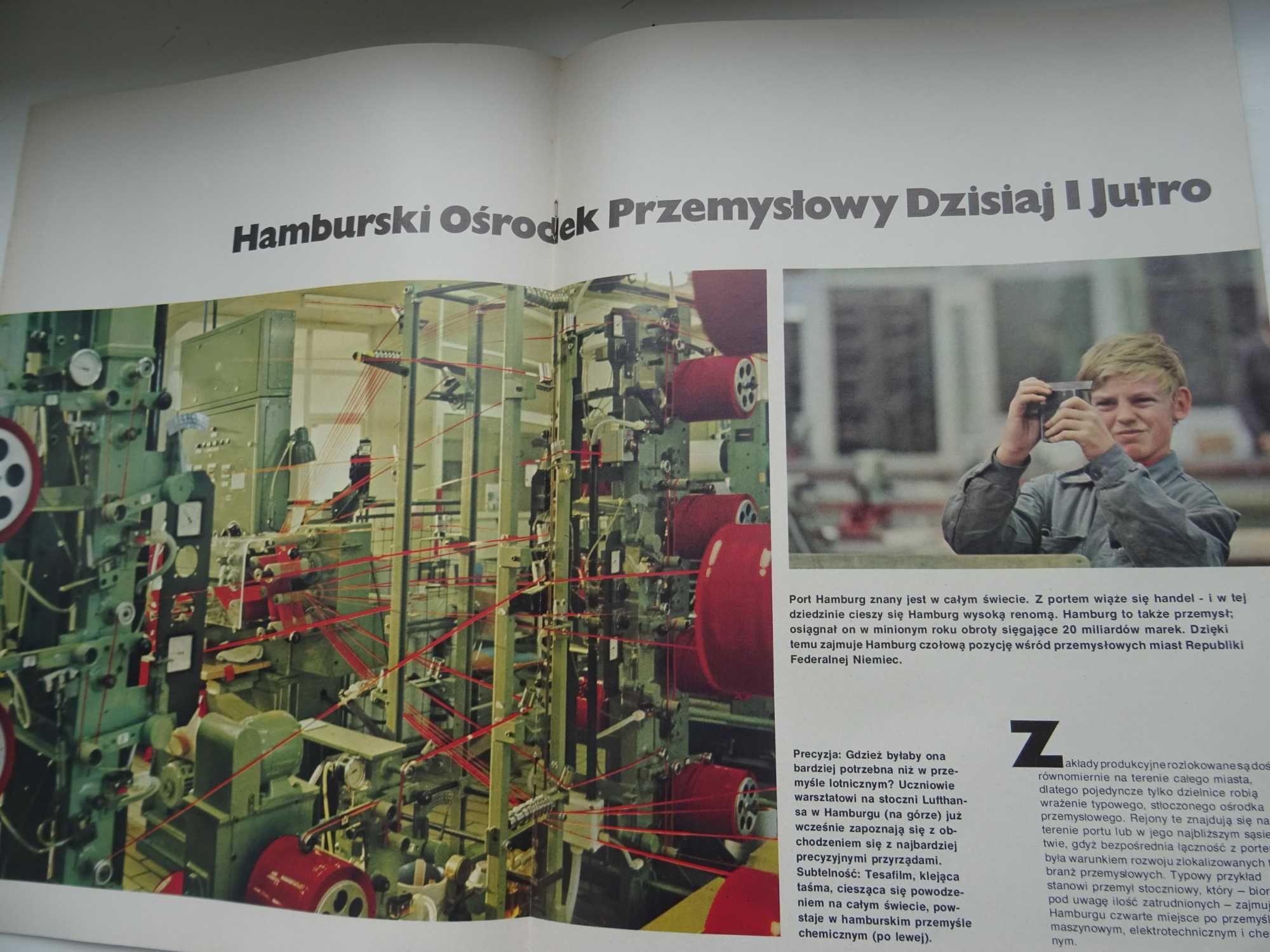 Hamburg 1970 RFN dwie broszury ilustrowane