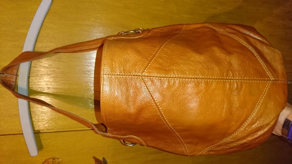 Duża torba skórzana