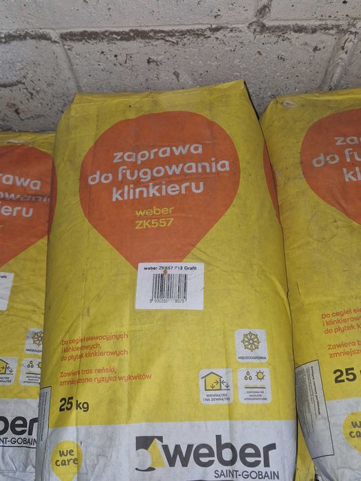WEBER -zaprawa do fugowania klinkieru tanio!!!