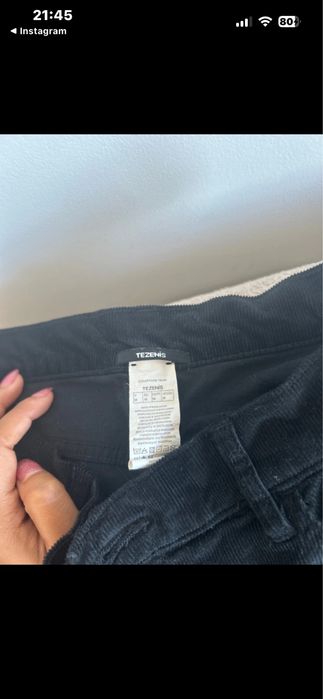 Calção preto Tezenis