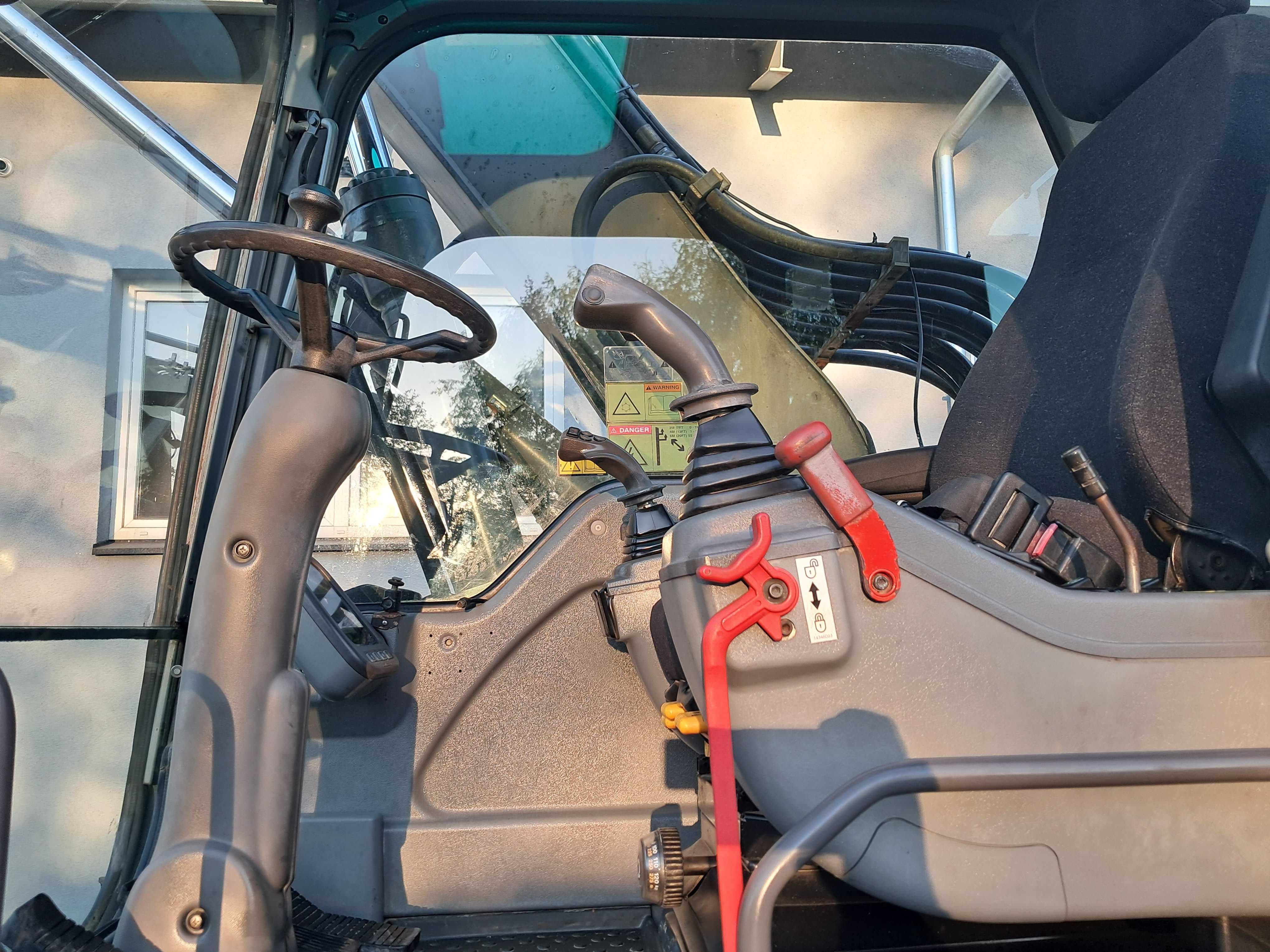 VOLVO EW 140 B 7261H Oryginał ROTOTILT ENGCON Podpory + Pług GPS 3D