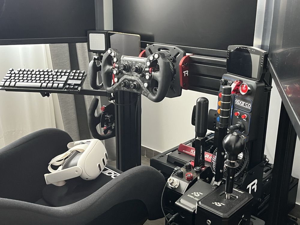 Simulador fanatec simagic simracing