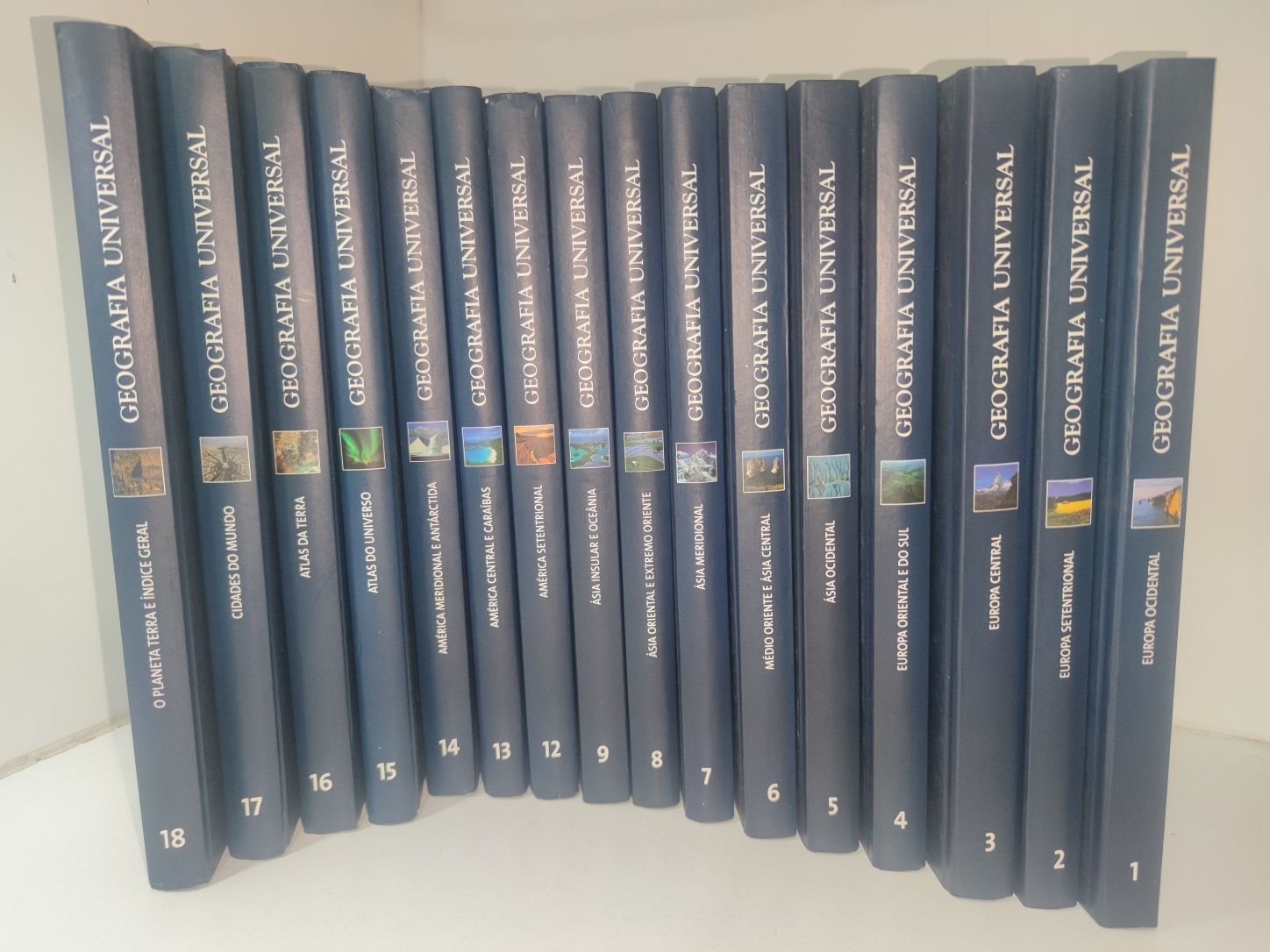 Geografia Universal 18volumes (incompleto) Ref: Mont