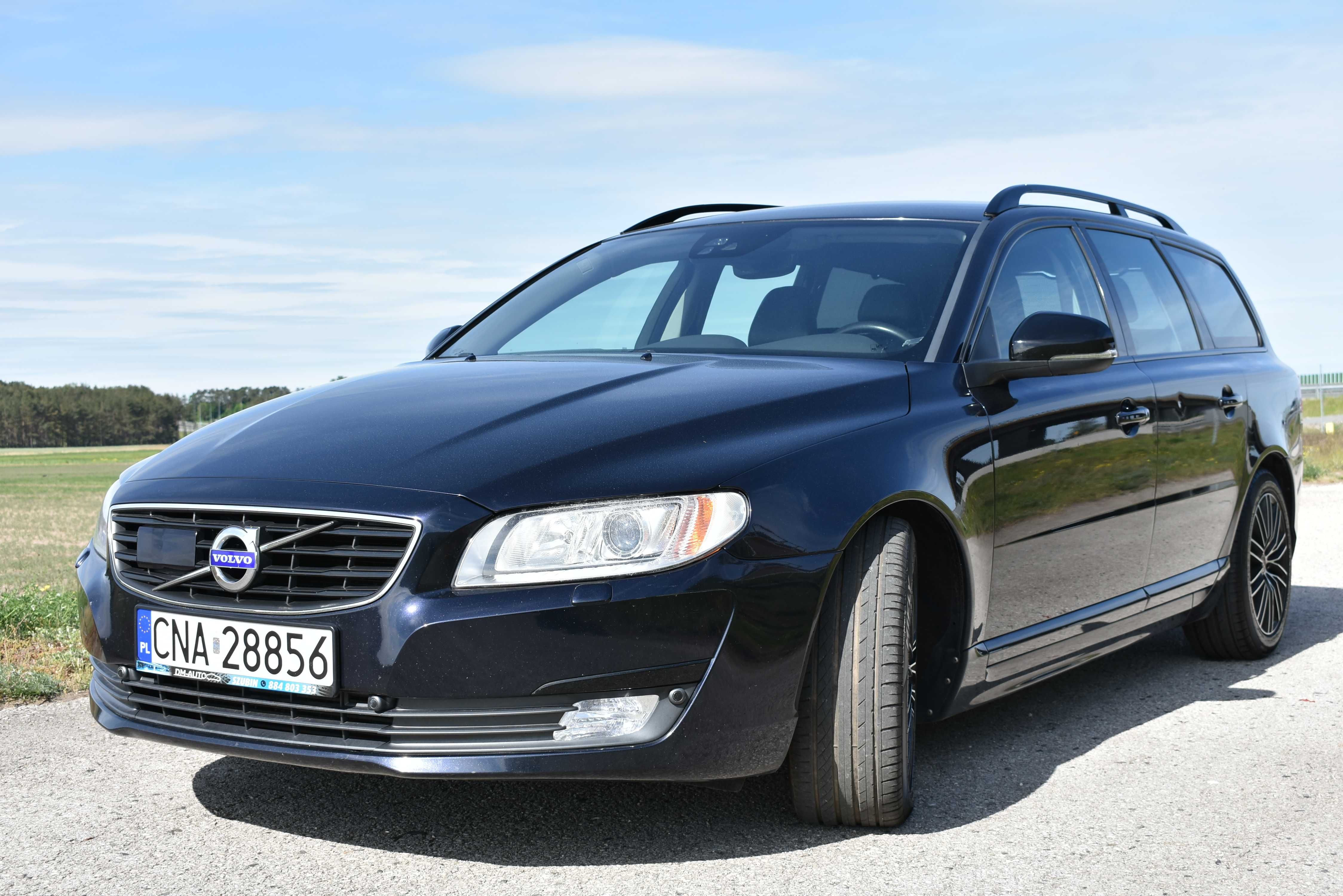 Volvo V70 2.0 D4 181KM 2015r MEGA OPCJA Pełen Serwis Zarejestrowane