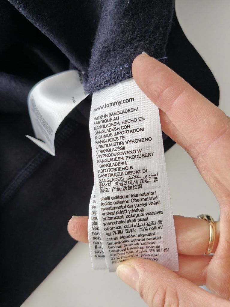 Bluza męska granatowa Tommy Hilfiger nowa M