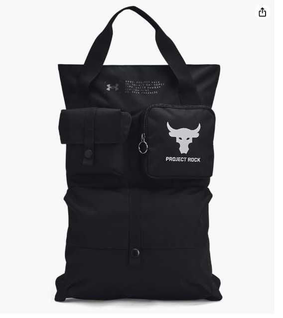 Оригінал Under Armour Project Rock Gym Sack 1381925 рюкзак сумка