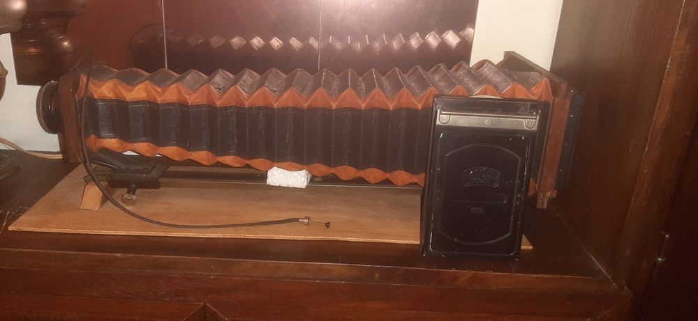 Máquina fotográfica de coleção
