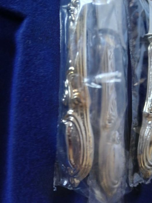 Talheres Prata Criança Modelo D. João V, novos com estojo