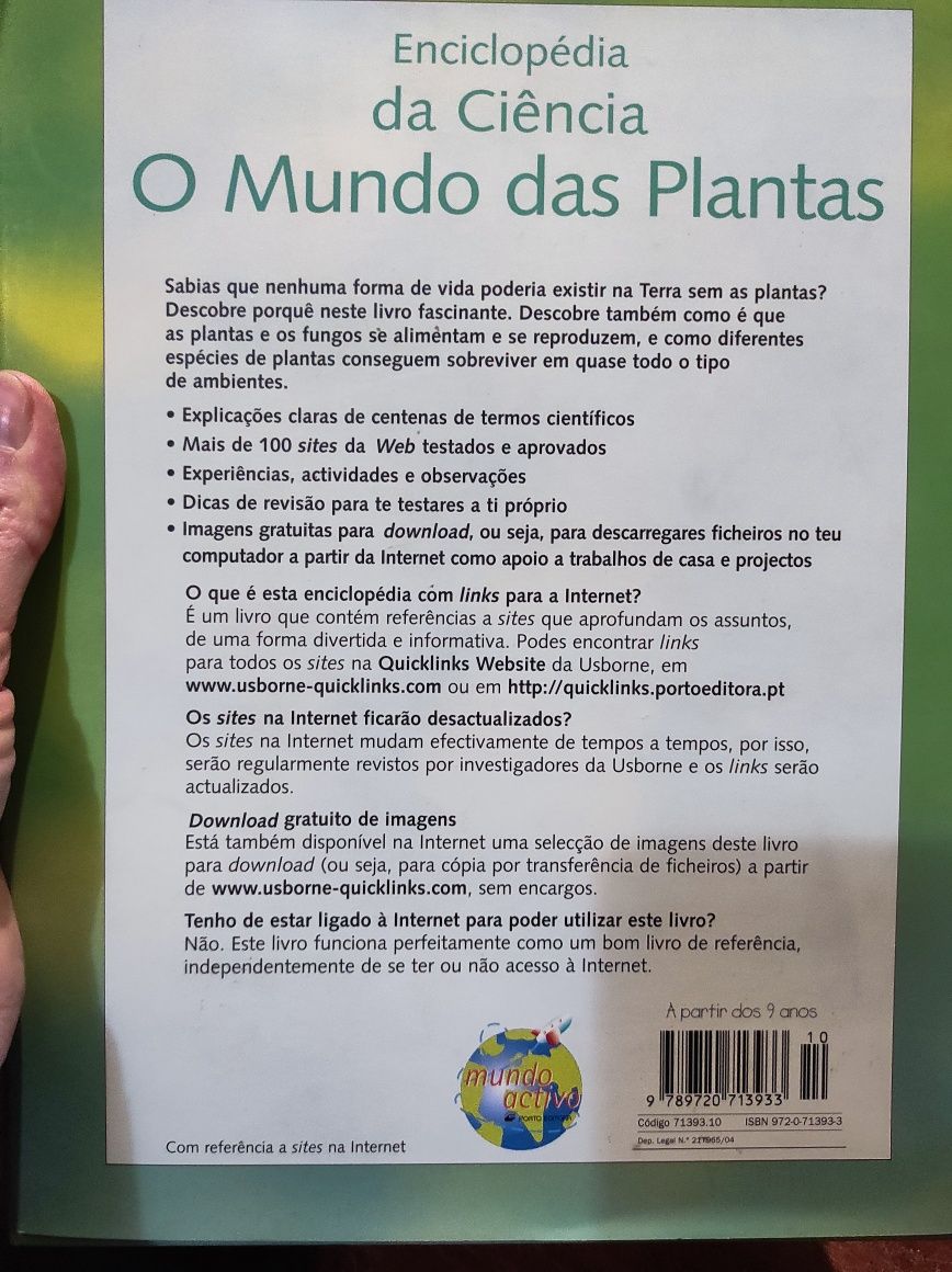 O mundo das plantas - enciclopédia da ciência