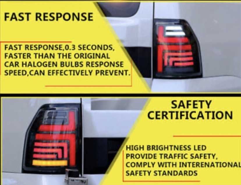 Задние фонари диодные Pajero Wagon IV