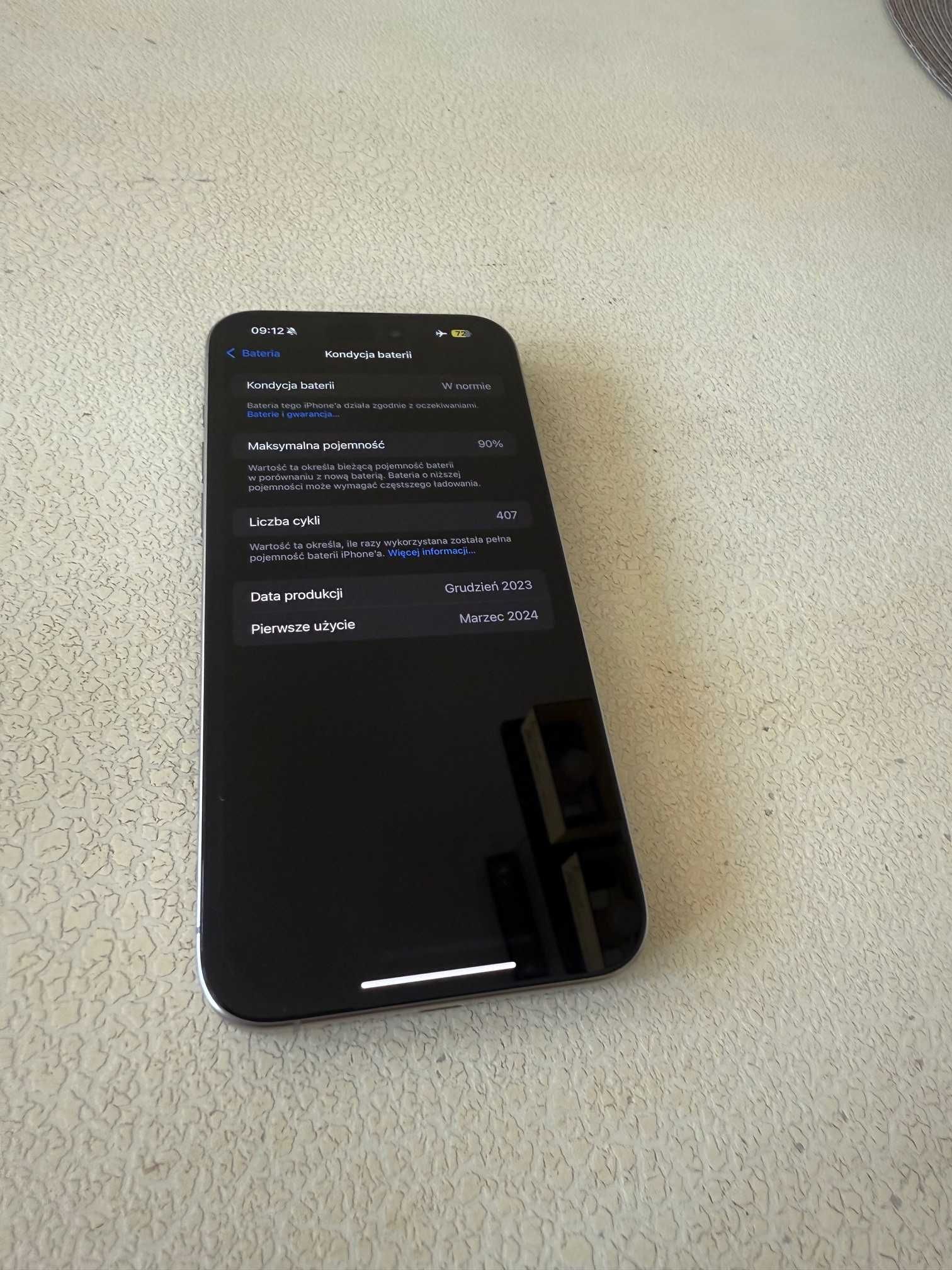 iPhone 15 PRO Max 256 GB eSim Szary  jak nowy Wrocław