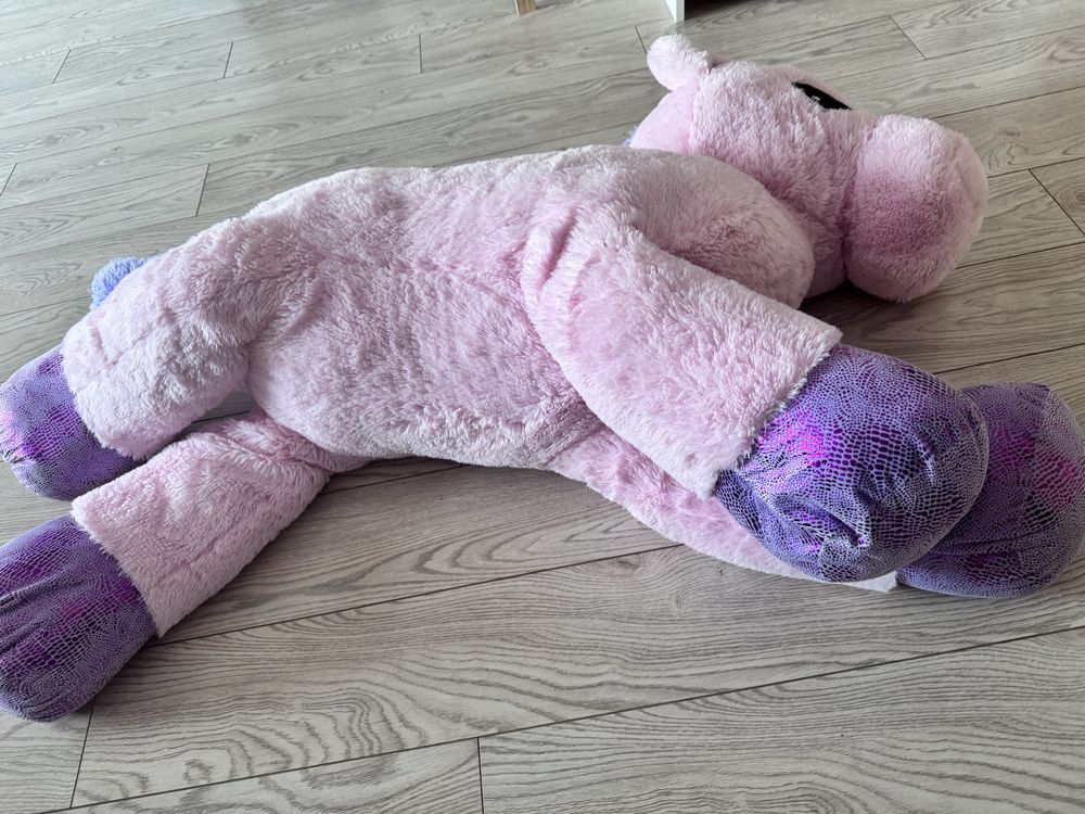 Maskotka Jednorożec Różowy Gigant - 85cm