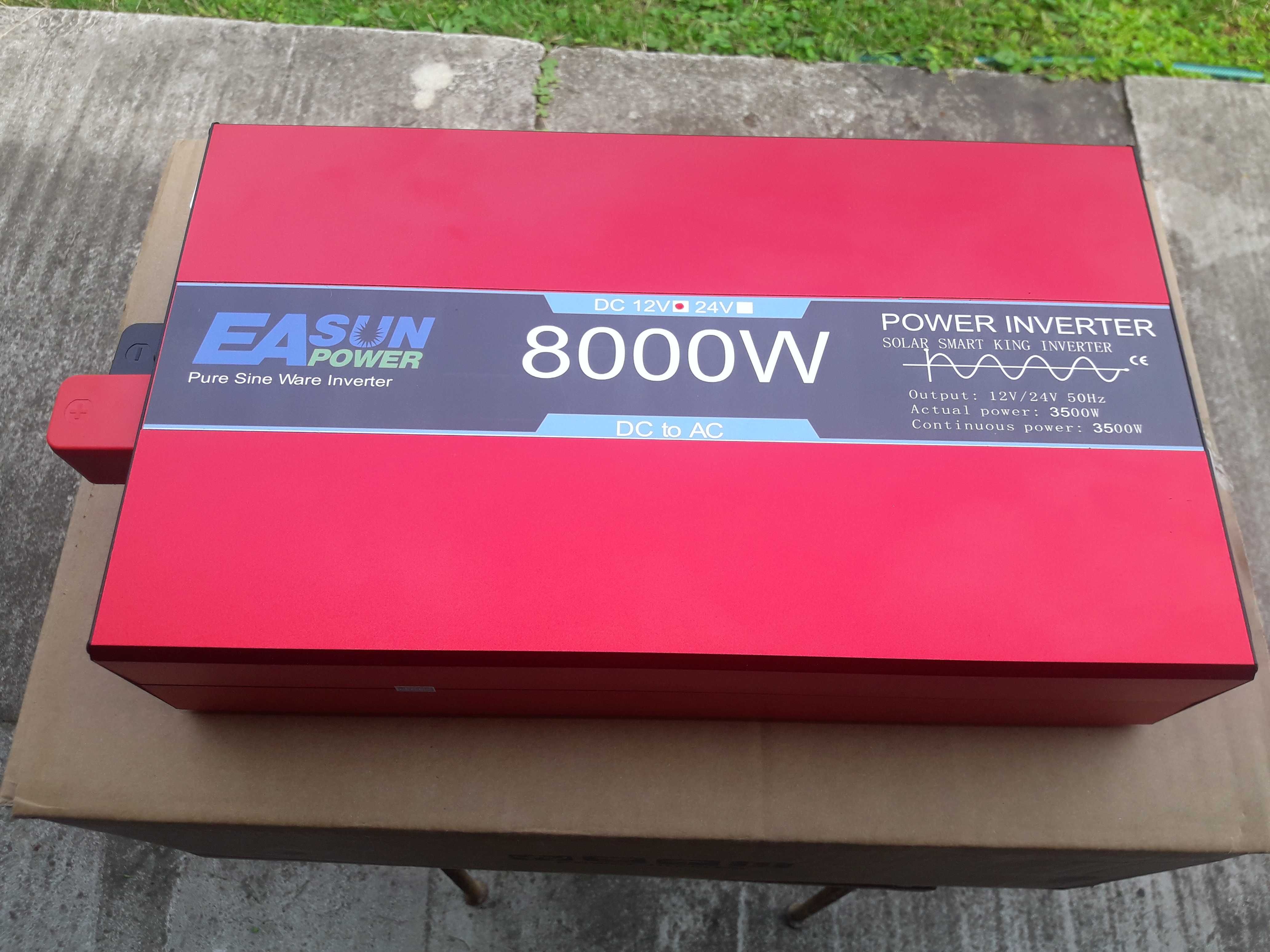 Inwerter,falownik DC12V/AC220V 3500W czysta sinusoida