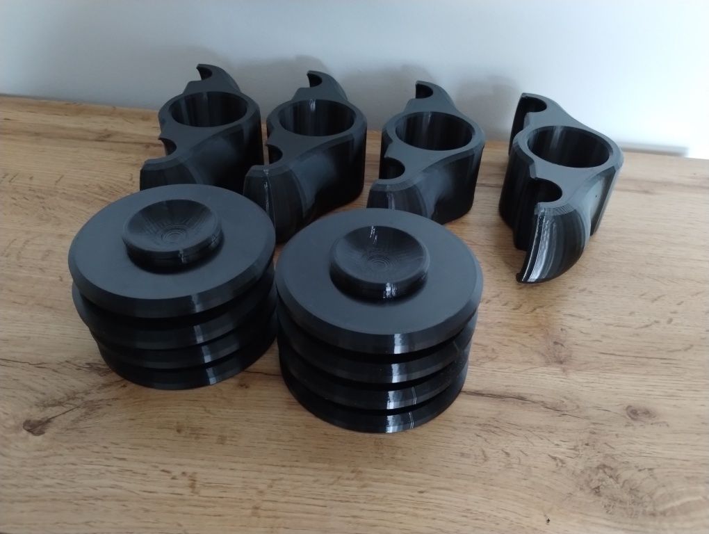 Mini rocker plate - nóżki pod trenażer Wahoo Kicker Core 4 szt.