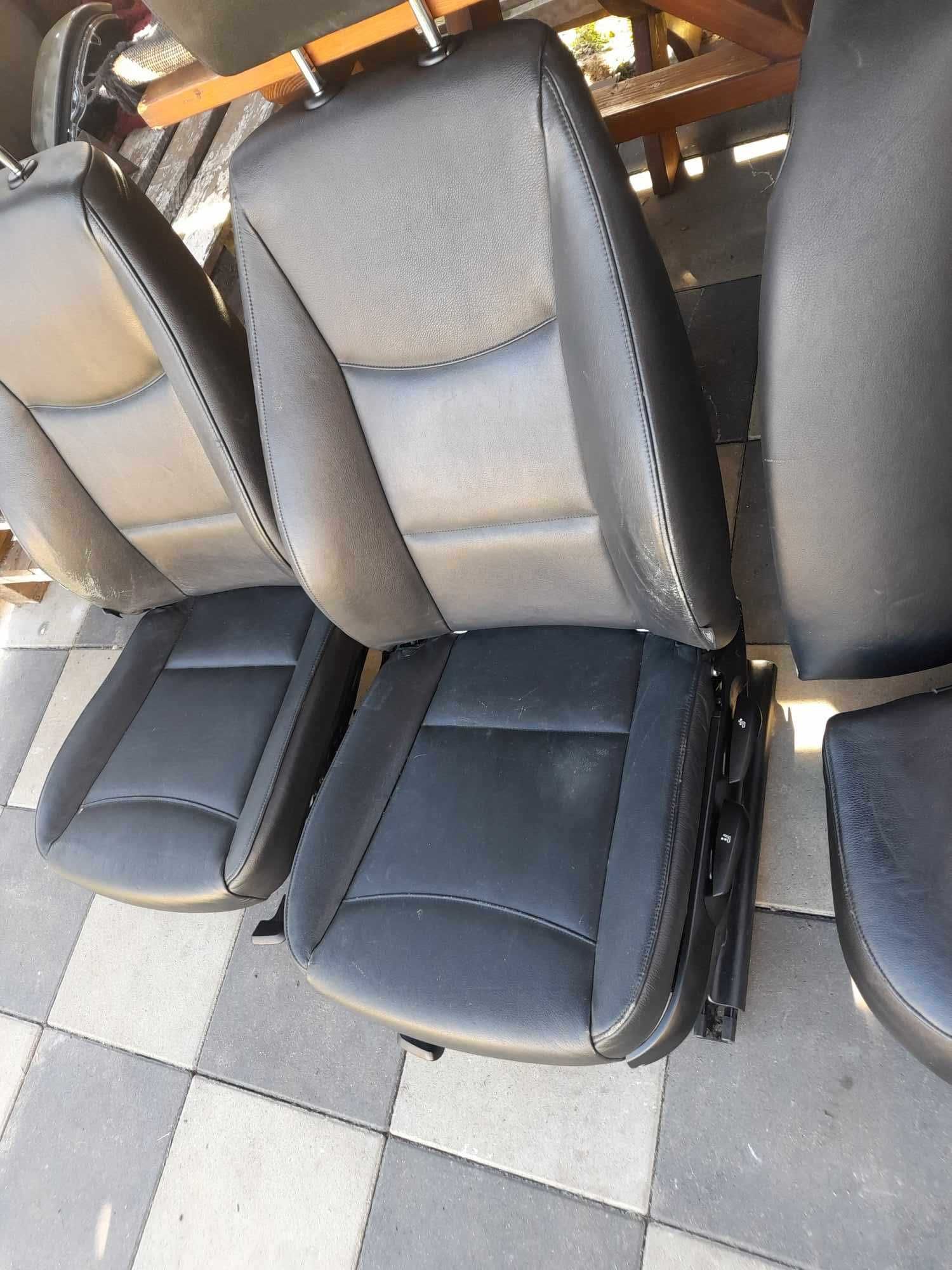 Bmw E90 Fotele Siedzenia Skóra Grzane Komplet Łódzkie