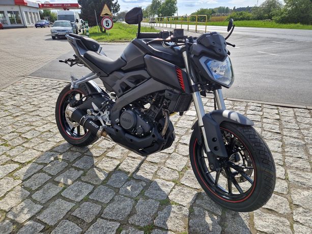 Yamaha MT 125 MT-125 rok.2015 przebieg.22 tys