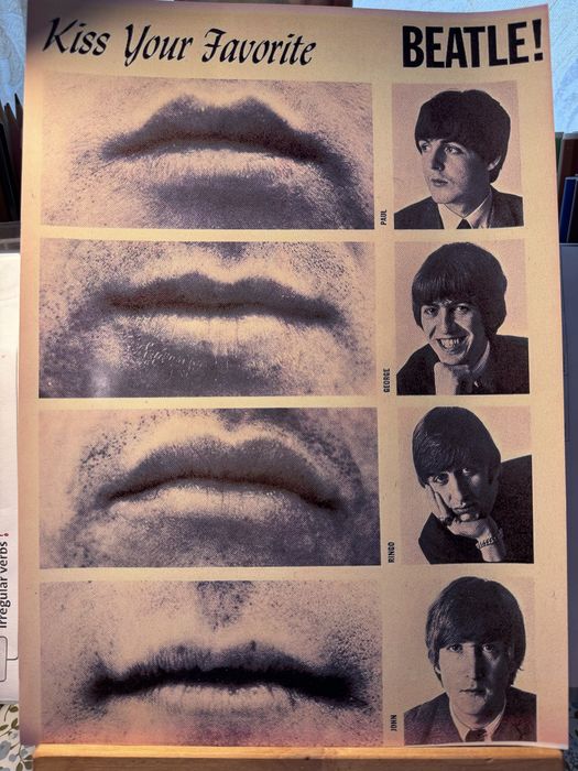 Плакати The Beatles Бітлз на А4