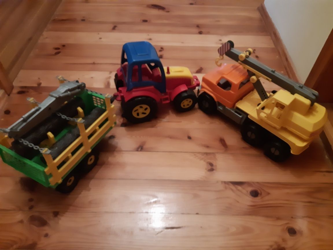 Traktor dźwig dla dzieci