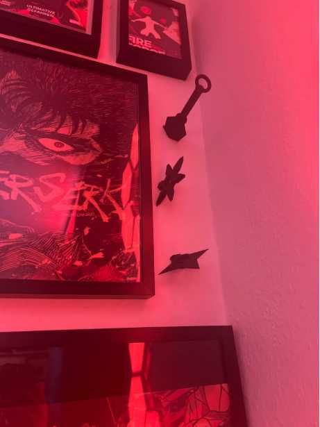 Decoração anime Naruto Magnética