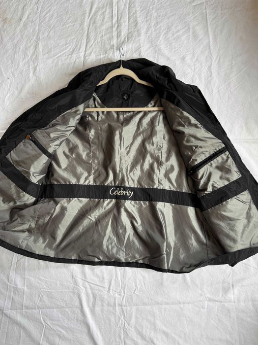 Wellensteyn kurtka przejściowa czarna wiatrówka przeciwdeszczowa