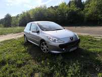 Peugeot 307 GT 2.0 177KM 75tyś. przebiegu, skórzane wnętrze, LPG