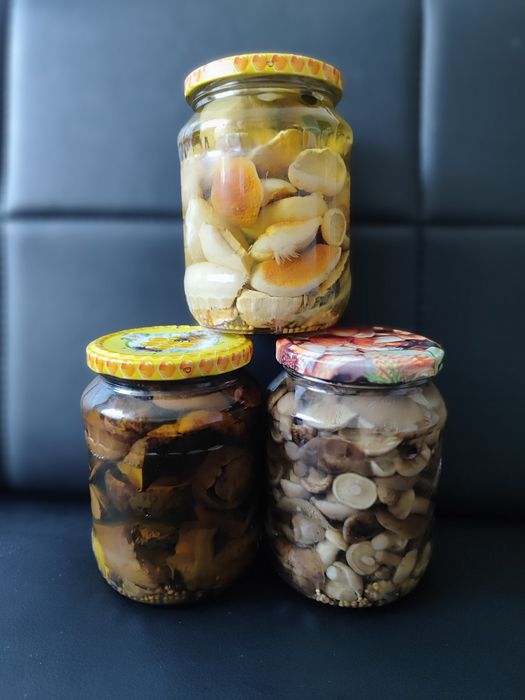 Grzyby marynowane 720ml 3szt