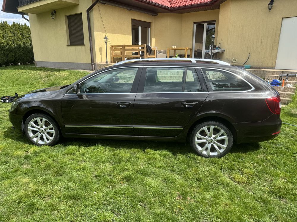 Skoda Superb II TDI Elegance 2015 2.0, automat, napęd 4x4, alufelgi 17