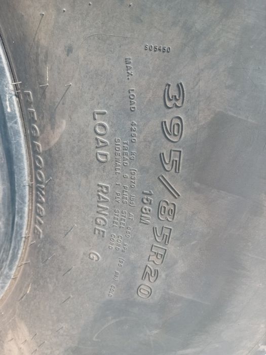 Koło 395/85 R20 GoodYear MV/T US