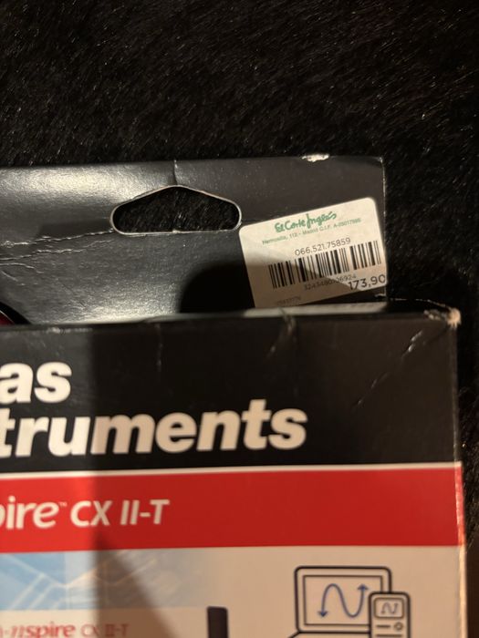 Maquina calculadora Texas Insttuments - inspire CX II -T