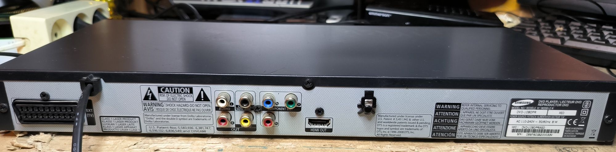DVD Samsung DVD-1080PR