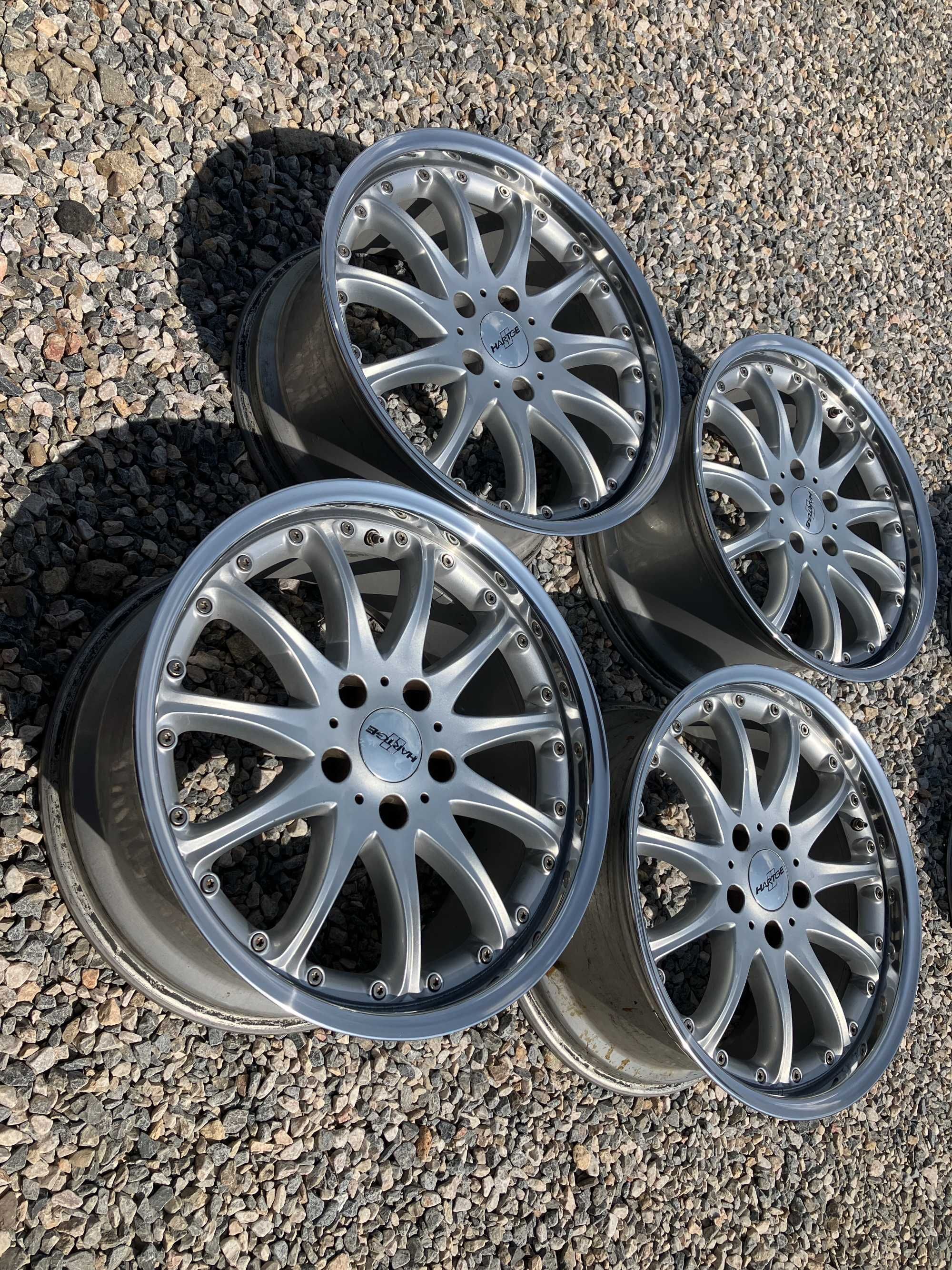 Felgi 18 Hartge 5x120 Polerowane Ranty BMW e36 e46 z3 e90 e87 BDB Stan