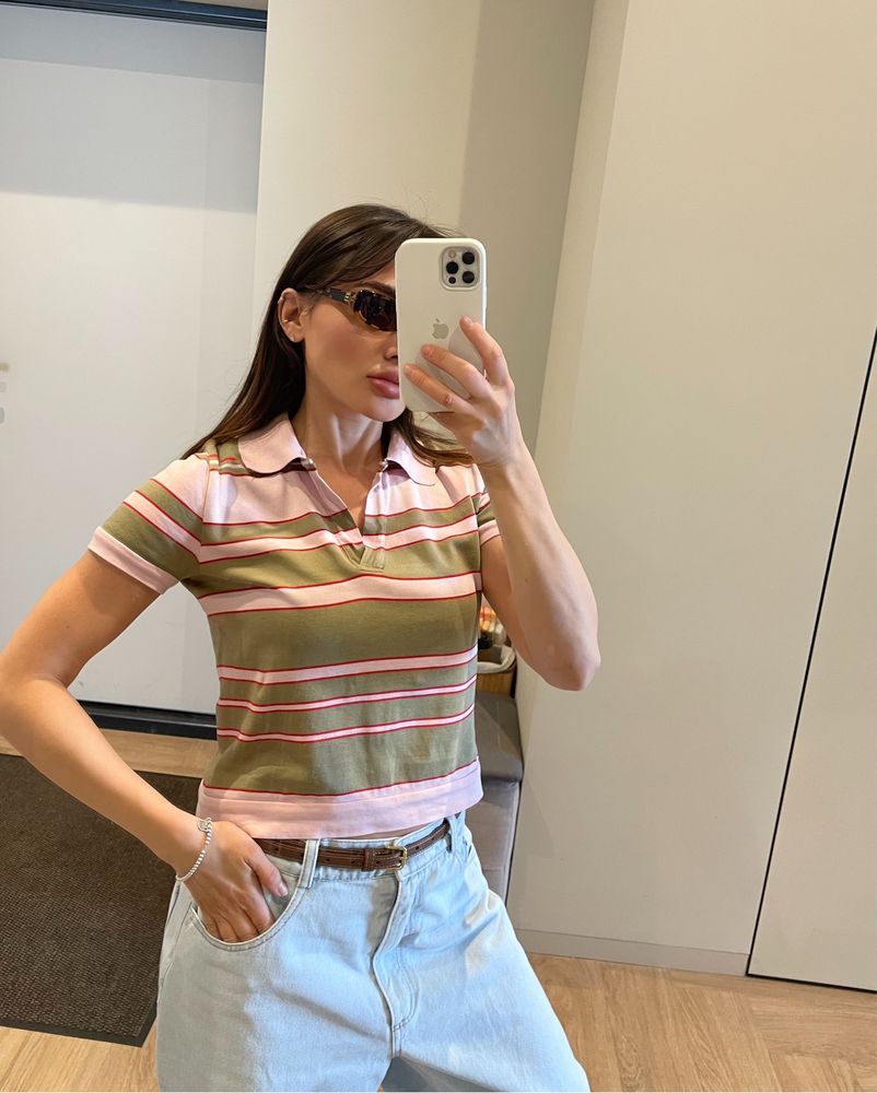 Круте поло футболка Max Mara xs-s cos