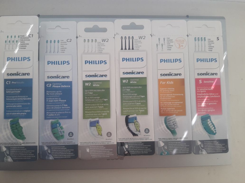 Змінні насадки Philips Sonicare W2,cids 3+,C2,С1,inter care,S Фі