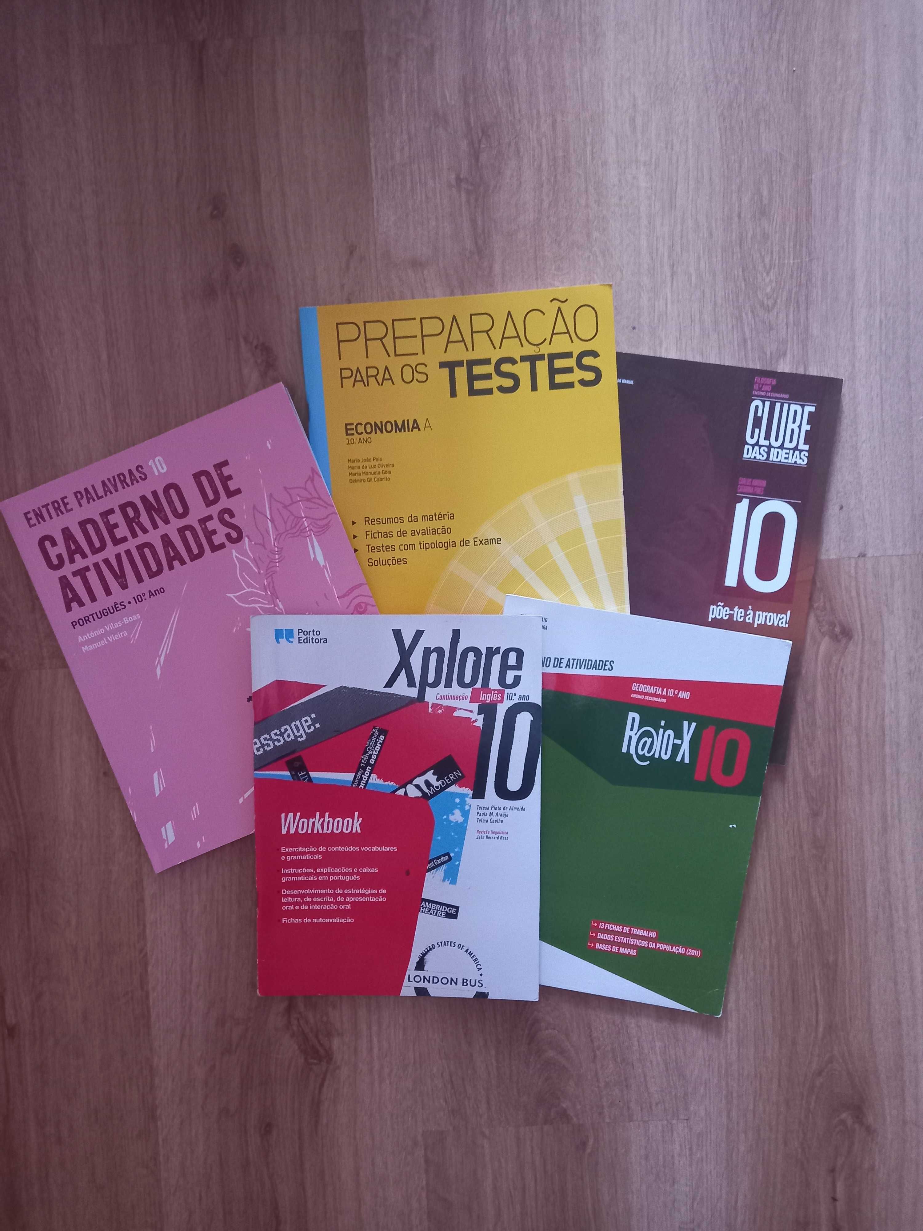 Cadernos de atividades 10° ano novos