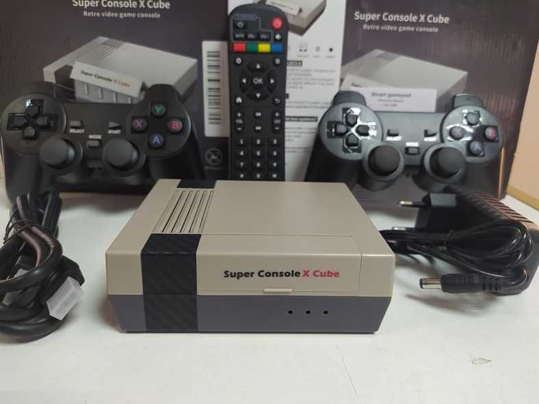 Приставка Console X CUBE 90000 игр PSP Play Station 1 Nintendo Денди