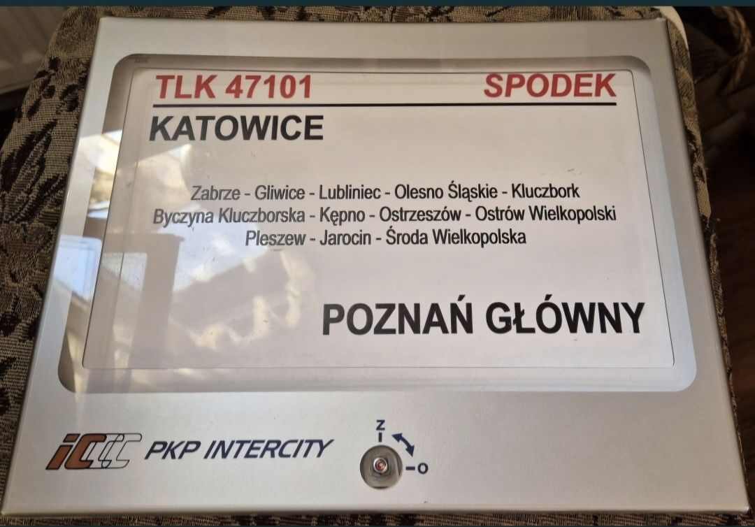 Tablica i Ramka PKP Intercity