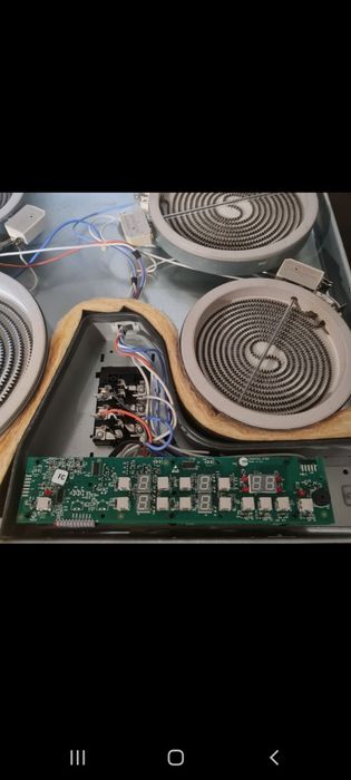 Панель варочная горение рабочая инфро на части