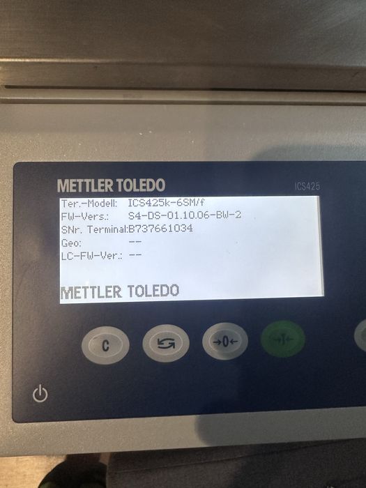 Waga elektroniczna Mettler Toledo ICS425k-6SM/f