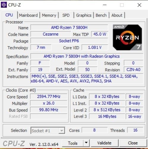 Оперативна пам'ять Ramaxel SODIMM DDR4-3200 16 GB