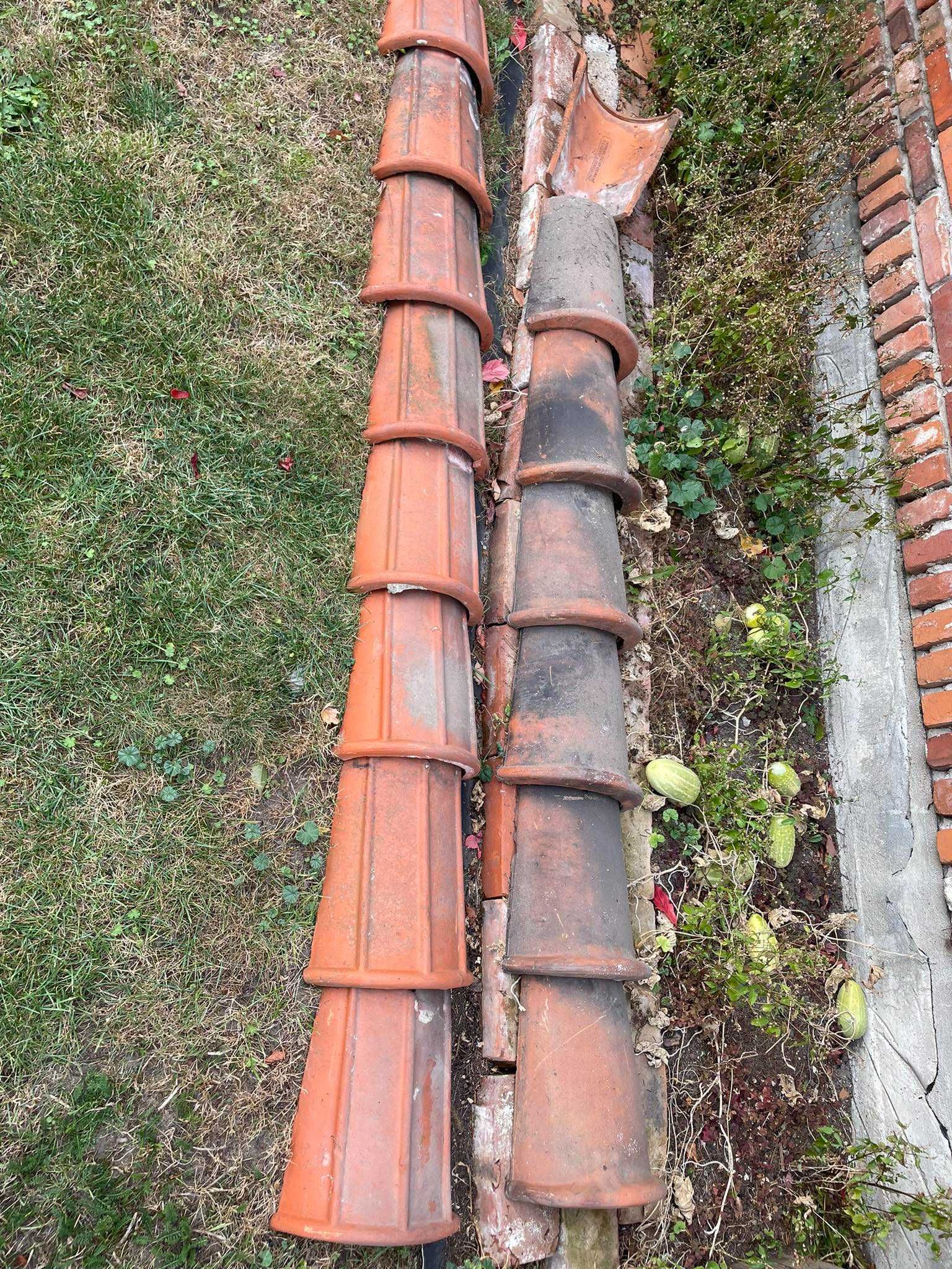 Stare gąsiory poniemieckie  dachowe z rozbiórki