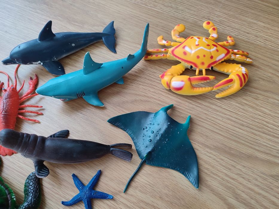 Animais PVC/Borracha animais marinhos insetos répteis