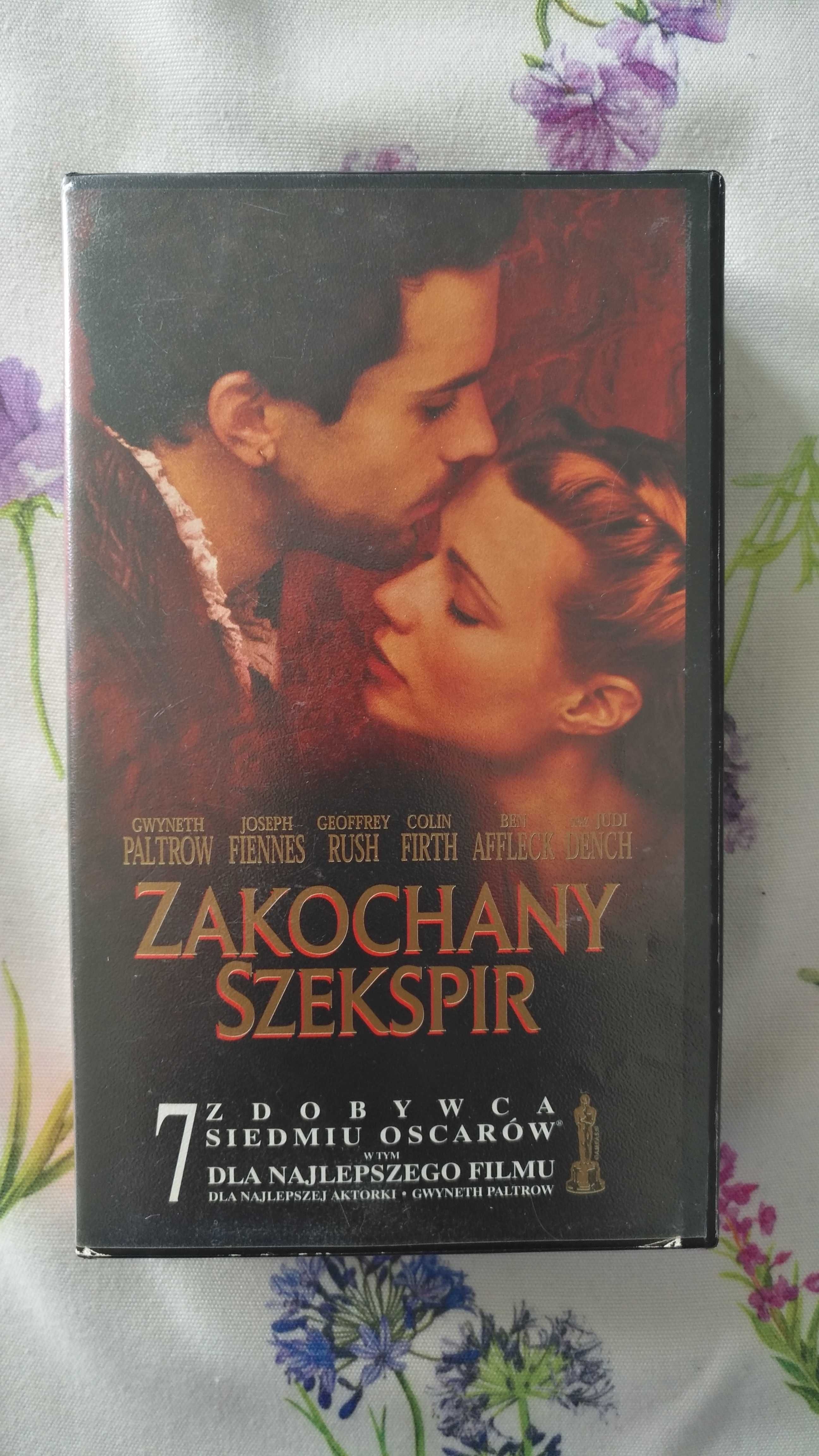 Zakochany Szekspir film na kasecie VHS