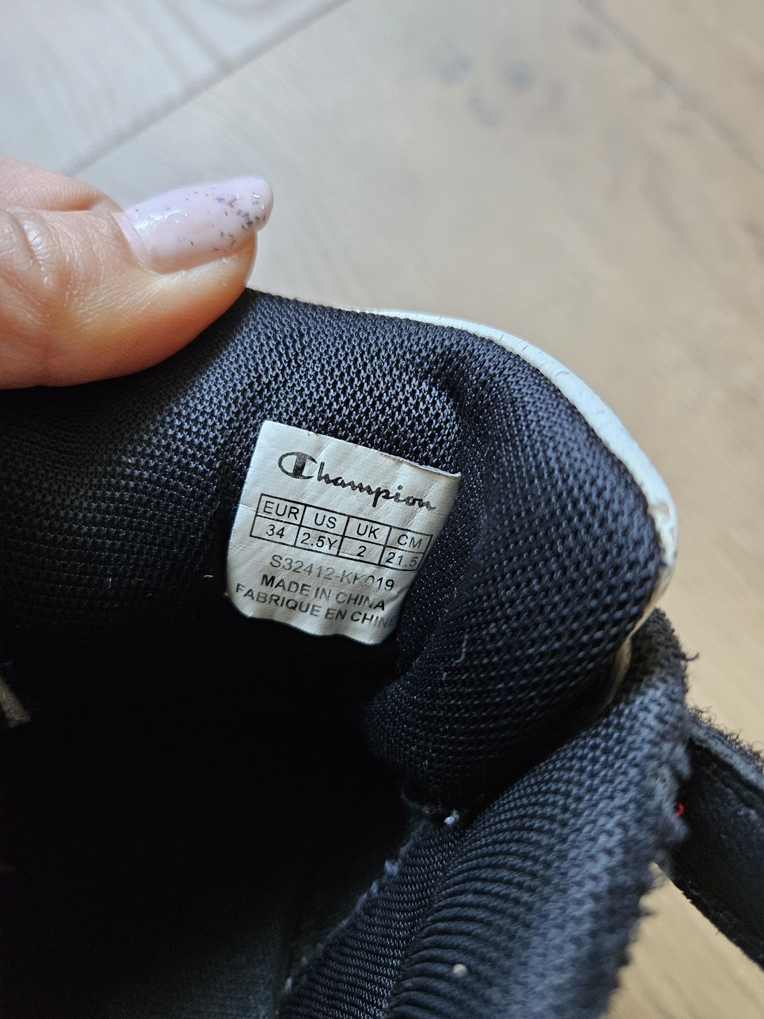 Buty sneakersy Champion 34