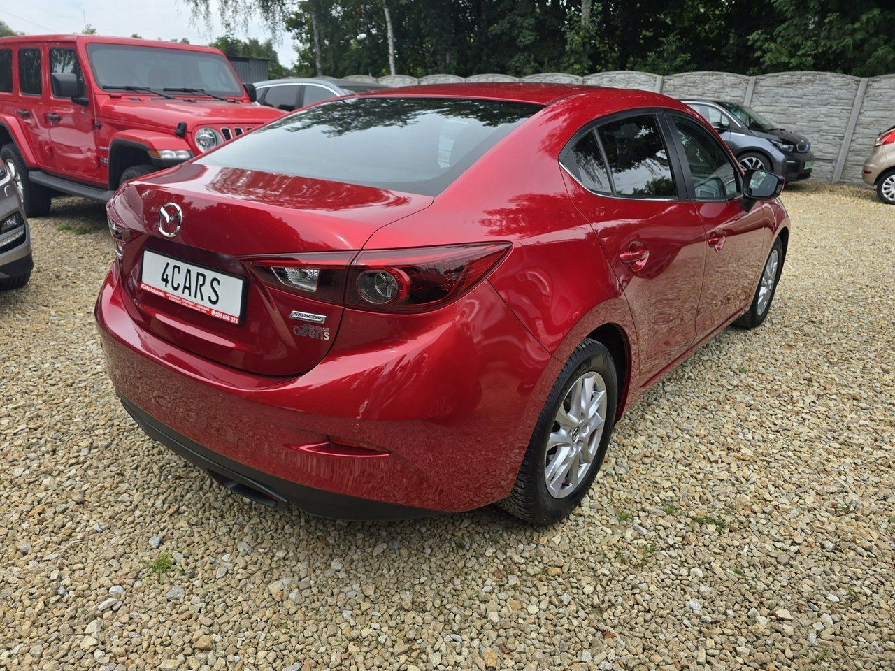 Mazda 3 100% Oryginał.Serwis Aso.Piekne Bordo Wart Zakupu.