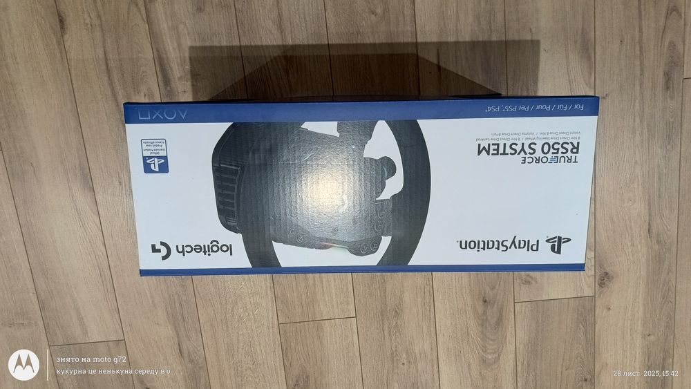 Ігрове кермо Logitech RS50 (ПК, PlayStation 5)
