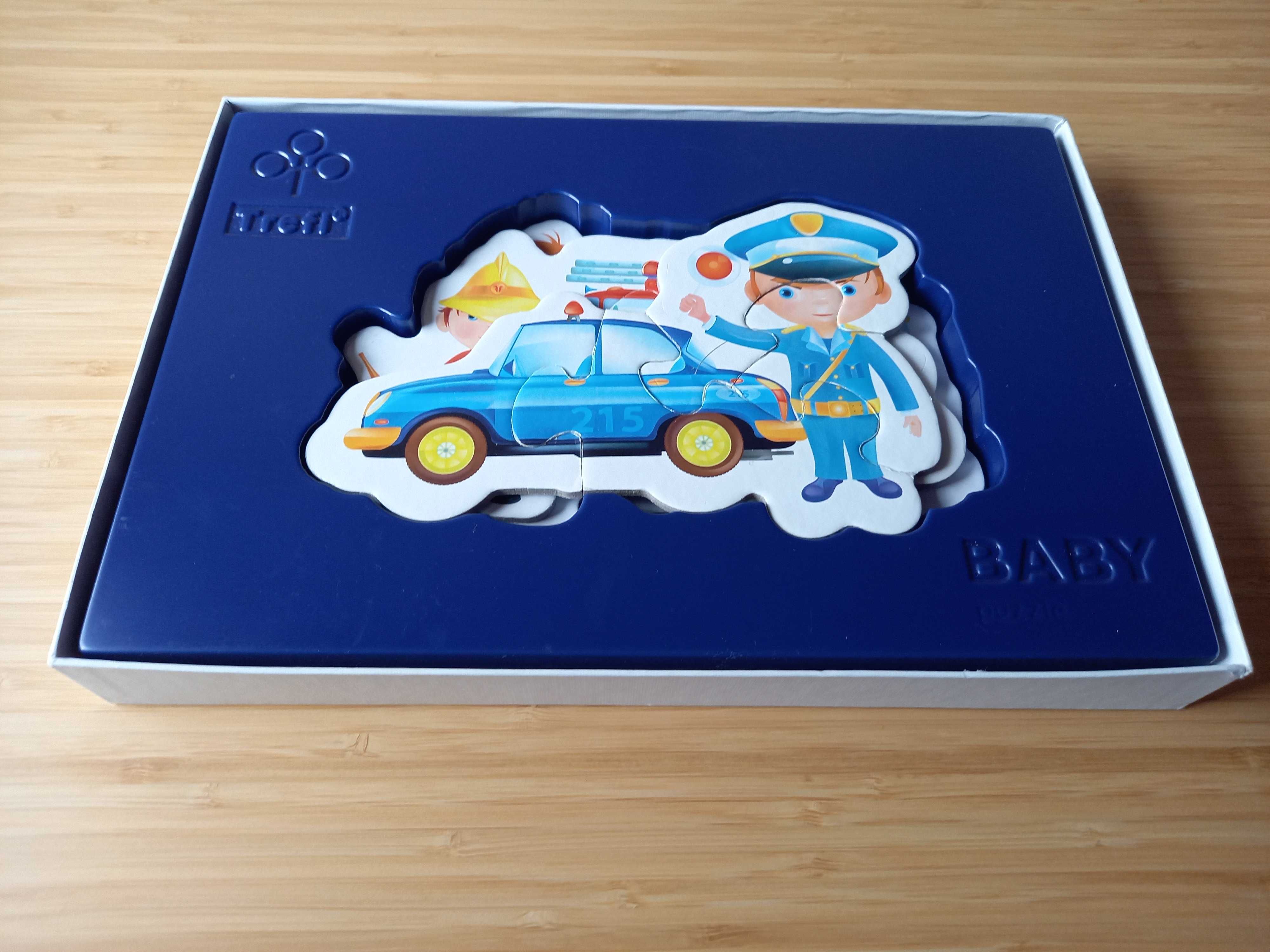 Puzzle BABY Pojazdy interwencyjne dla dzieci 2+ Trefl