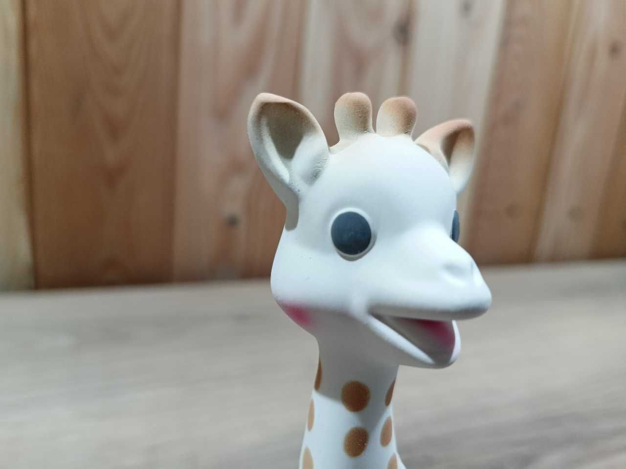 Sophie La Girafe 616400, Gryzak Żyrafa, Kauczukowy, 18x5x9cm, jak NOWY