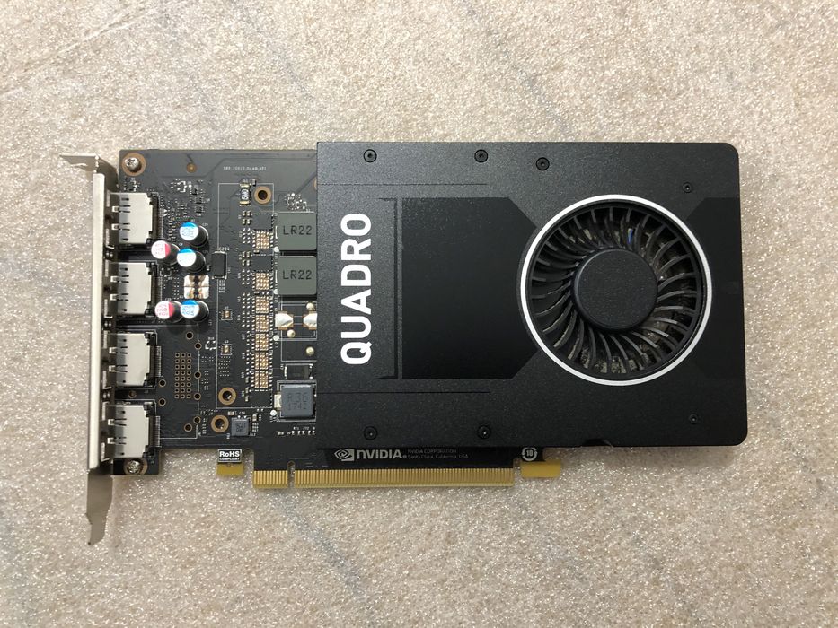 Відеокарта на 4 монітора Nvidia Quadro P2000 5Gb GDDR5