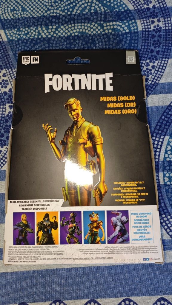 Midas Gold Fortnite Figure